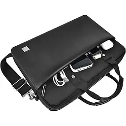 Сумка для ноутбука WiWU Hali Laptop Bag for MacBook 14` Black (6976195091748) [98328] - мініатюра 4