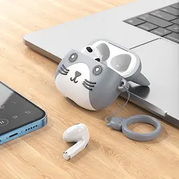 Бездротові TWS навушники Hoco EW46 Cat Face Case Mysterious Cat - мініатюра 5