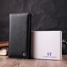 Жіночий шкіряний гаманець ST Leather 9,5х18,5х1,5 см acs0028467 - мініатюра 9