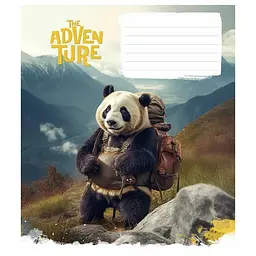 Зошит учнівський "Best adventure" 012-3285L-5 в лінію, 12 аркушів