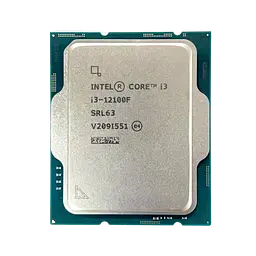 Процесор Intel Core i3 12100F LGA 1700 (BX8071512100F) Б/В