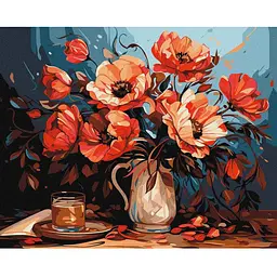 Картина за номерами Ideyka Барвисті маки ©art_selena_ua KHO5679, 40х50см
