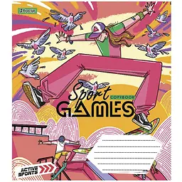 Набір зошитів 1 Вересня Sport Games A5 в лінію 36 листів 15 шт. - мініатюра 4