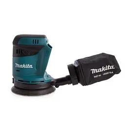 Шліфмашина ексцентрикова акумуляторна Makita DBO180Z (125 мм, 7000-1100 хв-1, LXT, без акумуляторів та зарядного пристрою) - мініатюра 3