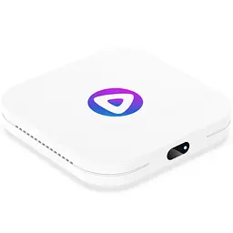 TV Медіаплеєр H96 MAX M1 4/32Gb/ Rockchip RK3528/ Android 13/ WiFi 2.4G+5G/BT 4.0/ білий - мініатюра 3
