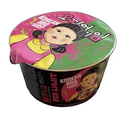 Локшина Squid Game Ramen BBQ Korean Noodles Гра в Кальмара 105г
