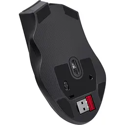 Мишка Defender Kronos GM-695, бездротова, ігрова, 7кн., 1600 dpi., 400 mAh, чорна - мініатюра 4