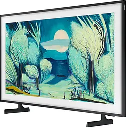 Samsung Телевізор 55" QLED 4K 100Hz (Up to 144Hz) Smart Tizen Black The Frame - мініатюра 3