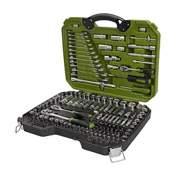 Набір інструментів Alloid 1/4", 3/8", 1/2", 218 шт. (НГ-4218П) - мініатюра 5