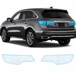 Антигравійна захисна бронеплівка за лекалами для Acura MDX YD3 facelift 2017-2020 - задні ліхтарі стопи