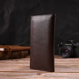 Чоловічий шкіряний гаманець Canpellini 9,2х18,8х1 см acs0025606 - мініатюра 7