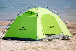 Намет двомісний Naturehike CNK2450WS030 Зелений - мініатюра 6