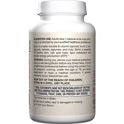 Біотин Jarrow Formulas Biotin 5000 мкг 100 капсул - мініатюра 2
