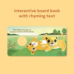 Baby Lion: Finger Puppet Book - мініатюра 6