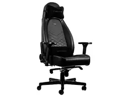Комп'ютерне крісло Noblechairs Icon Series Black (NBL-ICN-PU-BLA) - мініатюра 2