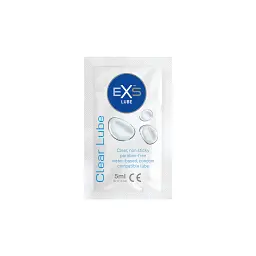 Лубрикант - EXS Clear Lube, 5 мл*100 шт.