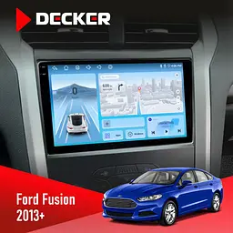 Штатная магнитола Ford Fusion 2013+ Decker D9-010 6x128, DSP, 4G, 2K Decker (НФ-00004655)
