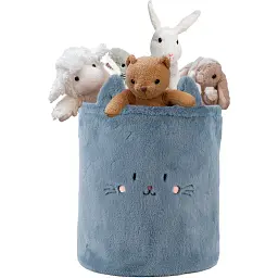 Кошик для зберігання Kite Cute Cat 30х35 см плюшевий (K24-3100L-2) - мініатюра 2