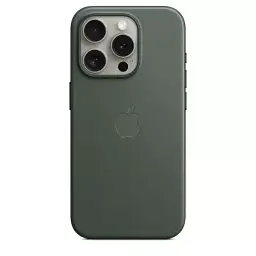 Чохол CasePro FineWoven Case with MagSafe Evergreen для iPhone 15 Pro Max - мініатюра 2