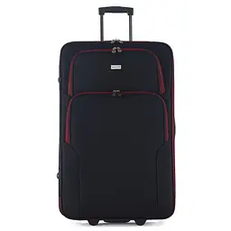 Валіза Semi Line 28" (L) Black/Red Lines (T5680-3) - мініатюра 2
