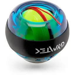 Гіроскопічний тренажер Gymtek Power Ball голубий - мініатюра 2