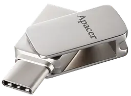 Flash Drive Apacer AH181 64GB Type-C Mobile USB 3.2 Silver - мініатюра 3