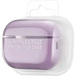 Чохол для навушників AirPods Pro 2 Silicone Case+Carbine Lavender [103841] - мініатюра 3