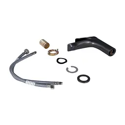 Змішувач для умивальника Qtap Vlasta New QTVLA270GMB45641 Gunmetal Black PVD Шліфований чорний хром - мініатюра 4