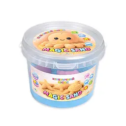Кінетичний пісок Strateg Magic Sand у відрі 31193 500 г Блакитний shop (4823136501700)