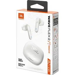 Навушники JBL Wave Flex 2 White [JBLWFLEX2WHT] [123572] - мініатюра 11