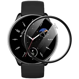 Полімерна плівка 3D (full glue) (тех.пак) для Xiaomi Amazfit GTR mini Чорний