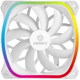 Кулер до корпусу Enermax SQUA RGB WHITE 3x 120 mm (3 PACK) (UCSQARGB12P-W-BP3) - мініатюра 3