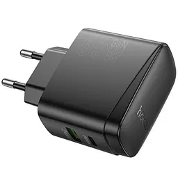 МЗП Hoco CS63A Bright PD65W (1USB-A/1C) Black - мініатюра 3