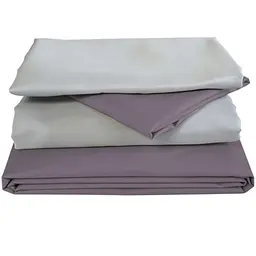 Комплект постільної білизни Soho сімейний Puprle/Light gray 150х200 см (PATTERN 24-F)