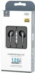 Гарнітура SkyDolphin SR01 with mic Silver (HF-000476) - мініатюра 3
