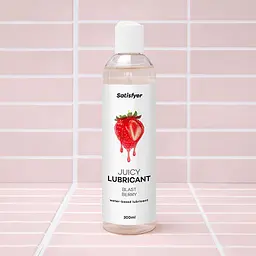 Лубрикант на водній основі Satisfyer Juicy Lubricant Blast Berry water based 300 мл - мініатюра 8
