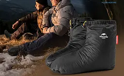 Черевики на гусячому пуху Naturehike NH18S023-T, розмір S, чорні - мініатюра 5