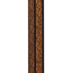 Рейка декоративна Sticker Wall PS 2900х118х12мм Мідний із золотими вкрапленнями SW-00001747 - мініатюра 5