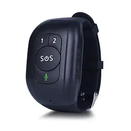 4G GPS браслет трекер багатофункціональний для дітей та літніх людей ReachFar RF-V48 c чорною SOS (100885)