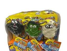 Льодяник на паличці Johny Bee Monster Pop Halloween 1шт, 35г - мініатюра 6