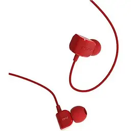 Дротові навушники Remax RM-502 3.5 mm 1.2 m Red - мініатюра 4