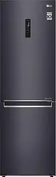 Холодильник LG GA-B459SBUM 186 см 341 л А++ Total No Frost зовнішній дисплей чорний матовий