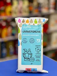 Luba Clean універсльні вологі серветки для прибирання 72шт