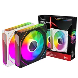 Кулер до корпусу Zezzio PRISM 6 Pro ARGB Black Reverse - мініатюра 6