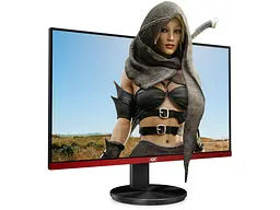 Монітор AOC 23.8 g2490Vxa VA 144Hz 1ms HDMI DP MM Black/Red G2490VXA - мініатюра 2