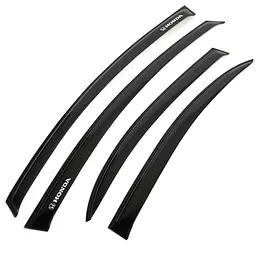 Дефлектори вікон вітровіки для Honda Civic 4D 2006-2011 3M Скотч Voron Glass - мініатюра 4