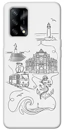 TPU чехол Demsky Odesa spirit для Oppo A74 4G