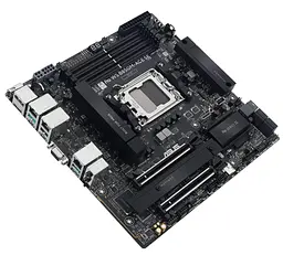 Материнська плата ASUS PRO WS B850M-ACE SE (PRO WS B850M-ACE SE) (Socket AM5, AMD B850, Micro-ATX) - мініатюра 4