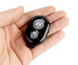 Bluetooth пульт для телефону, пульт для селфі чорний No Brand REMOTE BT (7521_634) - мініатюра 4