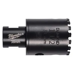 Коронка алмазна Diamond Max MILWAUKEE M14, діаметр 38мм (сухе свердління)
